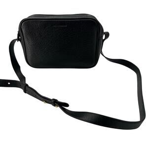 Article & Goods black pebble leather Crossbody bag